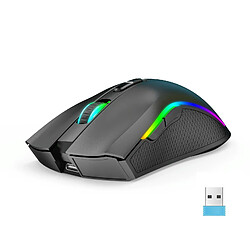 Yonis Souris Sans Fil RGB 4800DPI Rechargeable