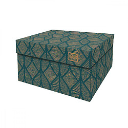 Dutch Design Brand Boite de rangement Cordoba Petrol 39,5x32x21cm