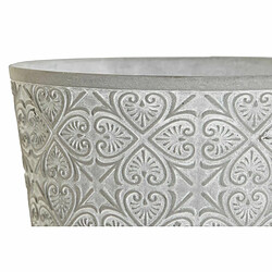 Avis Cache-pot DKD Home Decor Gris Ciment 17 x 17 x 14,5 cm (3 Unités)