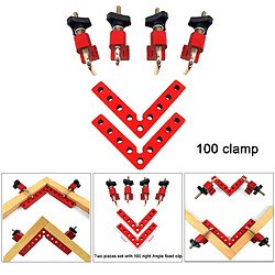 Avis Pinces à 90 Degrés Positionnant Les Charpentiers D'outil De Serrage à Angle Droit Carré 100mm