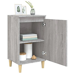 Acheter Maison Chic Lot de 2 Tables de chevet - Tables de Nuit sonoma gris 40x35x70cm bois d'ingénierie