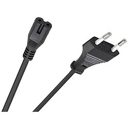 Avis MACLEAN MCTV-810 Maclean MCTV-810 Power cable 2 pin 3M plug EU