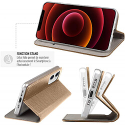 Avis Jaym Étui Folio pour Samsung Galaxy S21 Ultra Magnétique Fonction Stand Dorée