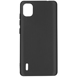 Avizar Coque Silicone pour Nokia C2 2nd Edition Flexible Antichoc Bords Surélevés Noir