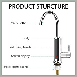 Avis INF Robinet d'eau chaude électrique à chauffage rapide