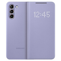 Étui Samsung Galaxy S21 Plus Rabat intelligent Led View Cover Original violet