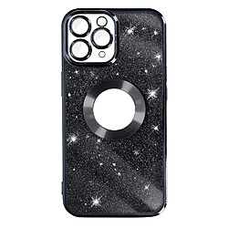 Avizar Coque iPhone 11 Pro Max Paillette Noir