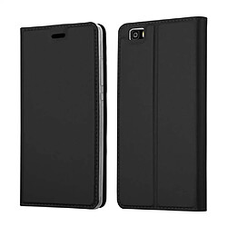 Cadorabo Coque Huawei P8 LITE 2015 Etui en Noir