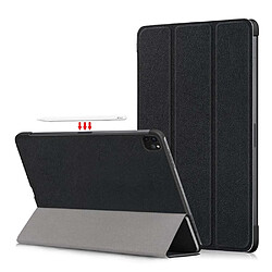 Etui en PU avec support tri-pliure noir pour votre Apple iPad Pro 11 pouces (2021)/(2020)/(2018)/Air (2020)