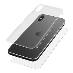 Avizar Films Apple iPhone X / XS Protection avant et arrière Antibactérien Transparent