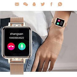 Universal Montres intelligentes pour femmes, fréquence cardiaque, cycle menstruel, montres intelligentes multifonctionnelles, traceurs de fitness pour femmes et IOS.