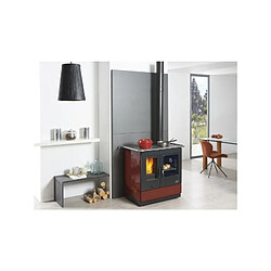 Avis Cuisinière à bois 6.5kw rouge - 241100carmin - GODIN