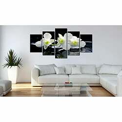 Paris Prix Tableau Imprimé Melancholic Orchids 100 x 200 cm