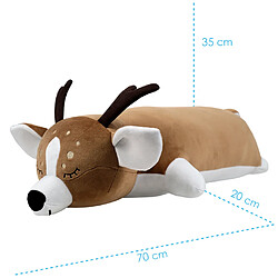 WP Merchandise - Huggy Deer Lolly Oreiller en peluche (70 cm) pas cher