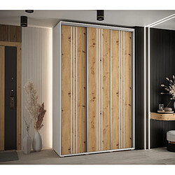 Abiks Meble Armoire DAVOS 6 À Portes Coulissantes 235,2/150/45 3 Portes