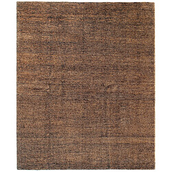 Vidal Tapis de laine 244x204 brun Juma