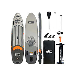 1001jouets Paddle gonflable 320 cm avec pack accessoires Palawan gris