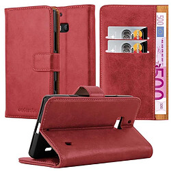 Cadorabo Coque Nokia Lumia 929 / 930 Etui en Rouge