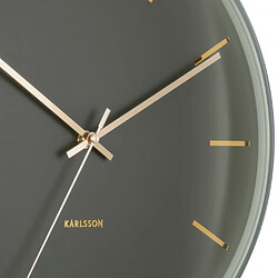 Horloge Globe Design Armando Breeveld Vert - Karlsson pas cher