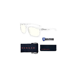 Acheter Lunettes Gunnar Anti lumière bleue - INTERCEPT CRYSTAL|CLEAR (35% de filtration)