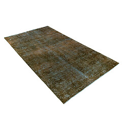 Avis Vidal Tapis de laine 203x111 Bleu Vintage Royal