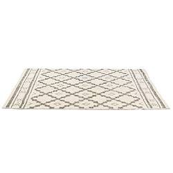 The Home Deco Factory Tapis rectangulaire ethnique Mirage - L. 170 x l. 120 cm - Beige