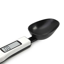 Avis Universal Cuillère de mesure électrique, balance alimentaire multifonctionnelle et écran LED pour la préparation d'aliments de cuisine, 0,1G/500g(Le noir)