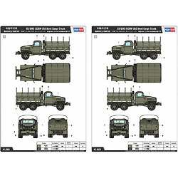 Hobby Boss Maquette Véhicule Us Gmc Cckw-352 Steel Cargo Truck