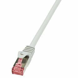 Avis LogiLink Câble patch, Cat. 6, S/FTP, 7,5 m, gris ()