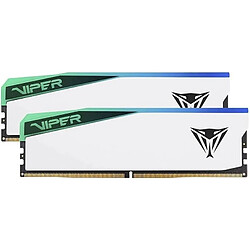 Patriot Viper Elite 5 RGB DDR5 32 Go (2 x 16 Go) 6200 MHz Kit