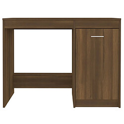 Acheter Maison Chic Bureau,Table de travail,bureau de travail pour chambre Chêne marron 100x50x76 cm Bois d'ingénierie -GKD70107