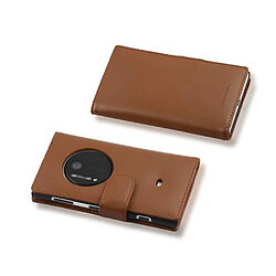 Cadorabo Coque Nokia Lumia 1020 Etui en Brun