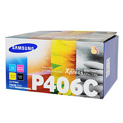 Pack de 4 cartouches d encre Samsung CLT P406C