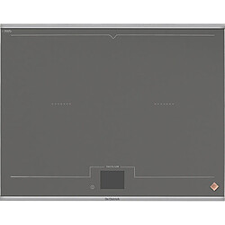 Table de cuisson à induction 65cm 4 feux 7400w gris - dpi7698gs - DE DIETRICH