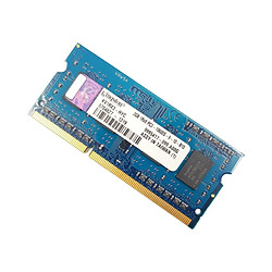 Barrette Mémoire 2Go RAM DDR3 Kingston KV1RX3-HYC SO-DIMM PC3-10600U 1Rx8