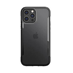 Raptic Coque pour iPhone 13 Pro Max Terrain Biodégradable 3M Noir transparent