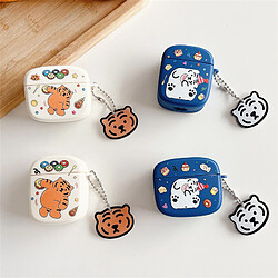 GUPBOO Airpods Coque Housse Étui Protecteur Compatible pour AirPods 3-Petit tigre mignon et mignon