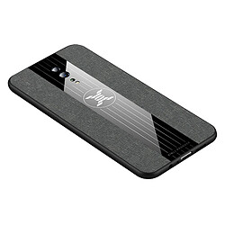 Wewoo Coque Souple Pour TPO Reno Z XINLI tissu de couture Antichoc TPU de protection Gris