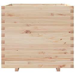 Acheter vidaXL Jardinière 80x80x72 cm bois de pin massif