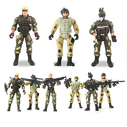 Acheter Collection de Figurines Articulaires Mobiles 6pcs Soldat Américain Guerrier