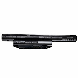 vhbw batterie compatible avec Fujitsu Lifebook E7540M77APDE, E7540M77AUDE, E7540MXC51DE, E7540MXC51DE/B1 laptop (4400mAh, 10,8V, Li-Ion, noir)