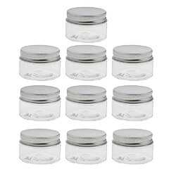 10 Pcs Vide Pots Cosmétiques Baume À Lèvres Conteneur Pot Pot En Aluminium Cap Boîtes 30 Ml