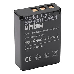 vhbw Li-Ion batterie 1300mAh (3.7V) pour appareil numérique camescope Medion MD86423, Life X47023, Life P47011, MD86423, MD86695 comme NP-85, CB170.