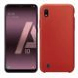 Ipomcase Coque Silicone Samsung Galaxy A10 Rouge