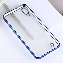 Avis Wewoo Coque Souple Ultra-mince étui de protection arrière en TPU de galvanoplastie pour Galaxy M10 bleu