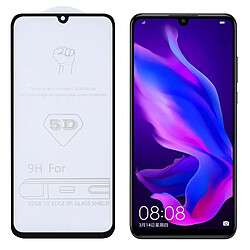 Wewoo Film de verre trempé de plein écran pour colle9H 5Dpour Huawei P30 Lite / Nova 4e