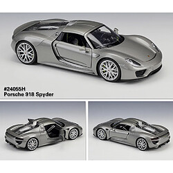 Acheter Universal 1: 24 Porsche 918 Concept Coupe Simulation Moulée sous pression Modèle de voiture en alliage Jouets décoratifs pour enfants |(Argent)