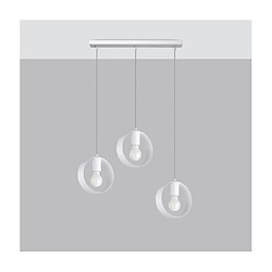 Luminaire Center Suspension Titran Acier Blanc