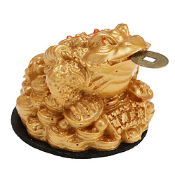 Acheter 2 Pièces Feng Shui Argent Chanceux Fortune Oriental Chinois Richesse Fortune Symbole Grenouille Crapaud Coin Bureau À Domicile Décor De Table Ornement