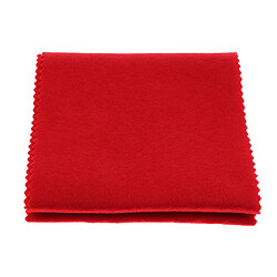 clavier de piano housse de protection chiffon anti-poussière pour accessoires de piano rouge